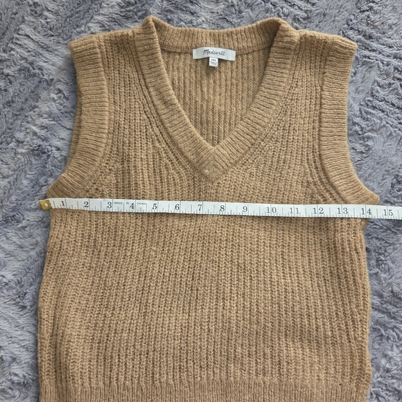 Madewell Women's V Neck Sweater Vest XXS - Picture 4 of 7